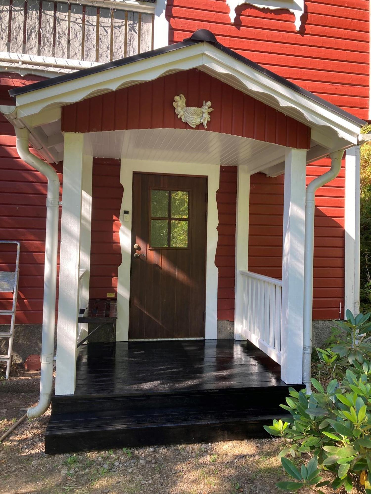 Charmig Villa Med Bastu Och Snabbt Wifi Langav ภายนอก รูปภาพ